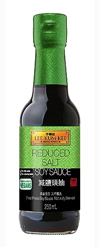 LEE KUM KEE Sojasauce, salzreduziert, aus China, natürlich gebraut, ohne Geschmacksverstärker, 1 x 250 ml von Lee Kum Kee