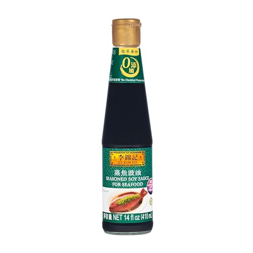 Lee Kum Kee Sojasauce für Meeresfrüchte – Würzsauce auf Sojabasis – Ideal für Meeresfrüchte und Fisch – 12 x 410 ml von LEE KUM KEE