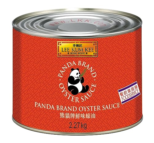 Lee Kum Kee Panda Austernsauce – Würzsauce mit Austerngeschmack – 1 x 2270 g von Lee Kum Kee