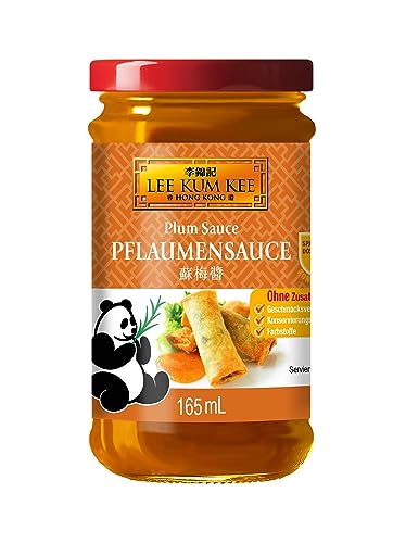 Lee Kum Kee Pflaumen Sauce (aus China, süß, fruchtig, ohne Glutamat, ohne Konservierungsstoffe, ohne Farbstoffe, vegan) 1er Pack (1 x 165 ml) von Lee Kum Kee