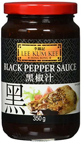 Lee Kum Kee LKK - Schwarze Pfeffersosse, (1 X 350 GR) | 350 g (1er Pack) von LEE KUM KEE