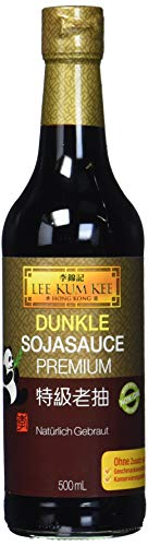 Lee Kum Kee Sojasauce dunkel (aus China, natürlich gebraut, ohne Geschmacksverstärker, würzig) 1 x 500 ml von Lee Kum Kee