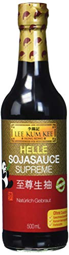 Lee Kum Kee Sojasauce hell (aus China, natürlich gebraut, ohne Geschmacksverstärker, würzig) 1 x 500 ml von LEE KUM KEE