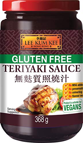 Lee Kum Kee glutenfreie Teriyaki Sauce – Würzsauce mit orientalischen Aromen – 1 x 368 g Lee Kum Kee glutenfreie Teriyaki Sauce – Würzsauce mit orientalischen Aromen – 1 x 368 g von LEE KUM KEE