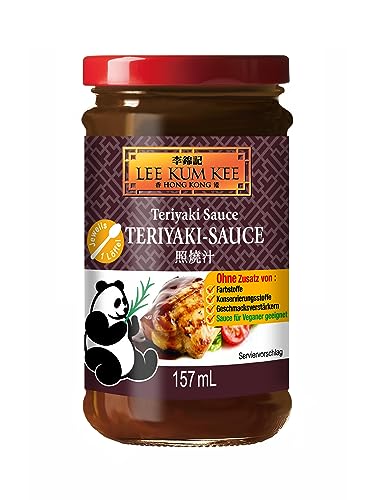 Lee Kum Kee Teriyaki Sauce (aus China, süß, würzig, ohne Glutamat, ohne Konservierungsstoffe, ohne Farbstoffe, vegan) 6er Pack (6 x 157 ml) von Lee Kum Kee