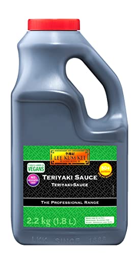 Lee Kum Kee Teriyaki Sauce – Würzsauce mit orientalischen Aromen – 1 x 1,8 l von LEE KUM KEE