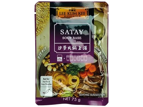 Suppengewürz für Hot Pot - Lee Kum kee - Satay Hot Pot, 1er Pack (1 x 75 g) … von LEE KUM KEE