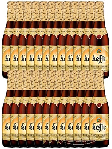 Leffe Blond Belgian Bier 24 x 0,33 Liter von Grace nnvg