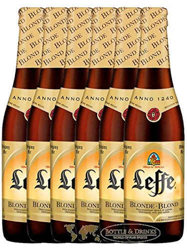 Leffe Blond Belgian Bier 6 x 0,33 Liter von Leffe