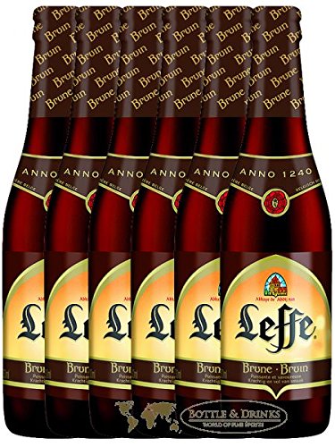 Leffe Braun Belgian Bier 6 x 0,33 Liter von Leffe