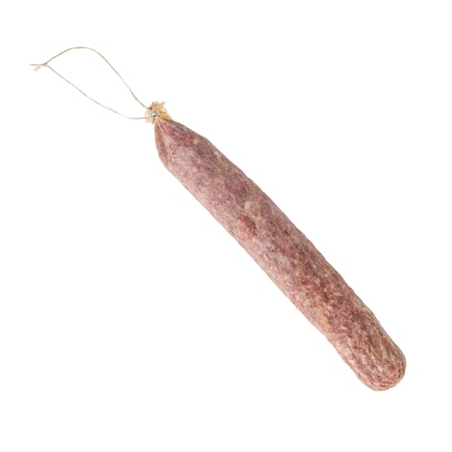 Leffis DIE STRACKE Ahle Wurst Nordhessen | Landfleischerei Leffringhausen | Rohwurstspezialität | Ahle Wurscht geräuchert oder luftgetrocknet (luftgetrocknet | 10 Wochen) von Leffis