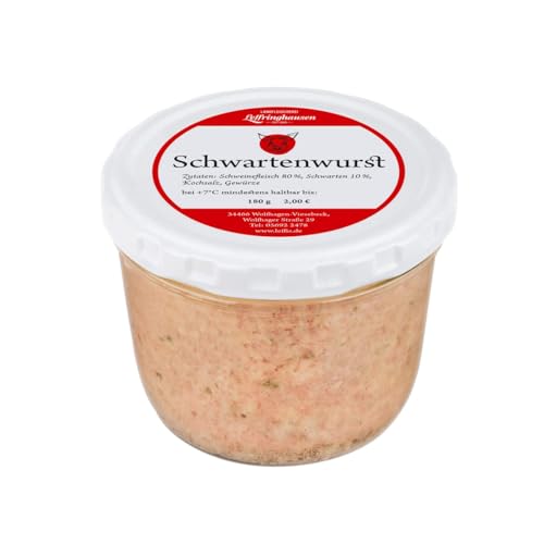 Leffis Schwartenwurst im Glas | Landfleischerei Leffringhausen | Wurst im Glas aus Nordhessen | Handgemacht aus Viesebeck Leffis Schwartenwurst im Glas | Landfleischerei Leffringhausen | Wurst im Glas aus Nordhessen | Handgemacht aus Viesebeck von Leffis