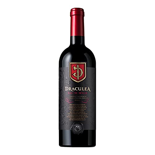 Legendary Dracula | Draculea Merlot, Cabernet Sauvignon & Feteasca Neagra – Rotwein trocken aus Rumänien 0.75 L von Legendary Dracula