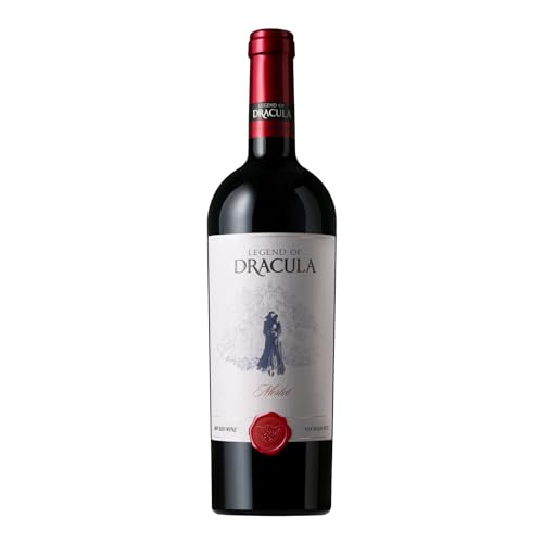 Legendary Dracula | Legend of Dracula Merlot – Rotwein trocken aus Rumänien 0.75 L DOC-CMD von Legendary Dracula