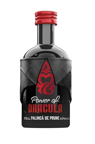 Legendary Dracula | Power of Dracula Pflaumenbrand 50 ml - edler Obstbrand aus Transsilvanien 50% Vol. von Legendary Dracula