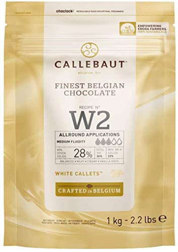 LEGENDARY Callets White W2 - Kuvertüre Callets, Weiße Schokolade, 28% Kakao LEGENDARY Callets White W2 - Kuvertüre Callets, Weiße Schokolade, 28% Kakao von Legendary - it's all about beans