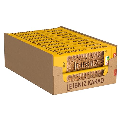 LEIBNIZ Kakaokeks - 20er Pack - Keks mit nachhaltigem Kakao (20 x 200 g) von Leibniz