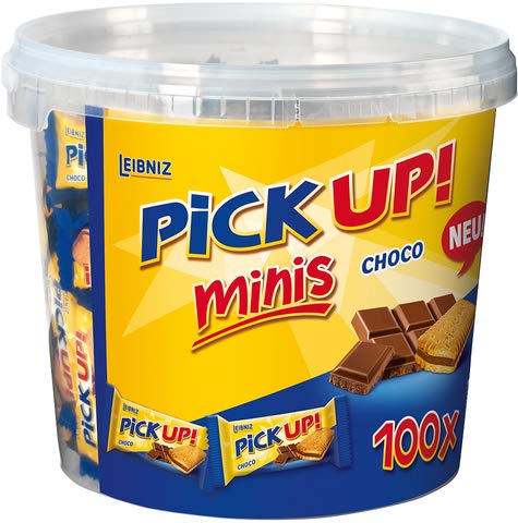 LEIBNIZ Keksriegel ´PiCK UP! Choco minis´, Vorteilsbox, Sie erhalten 1 Packung, Packungsinhalt: 100 Stück von Leibniz