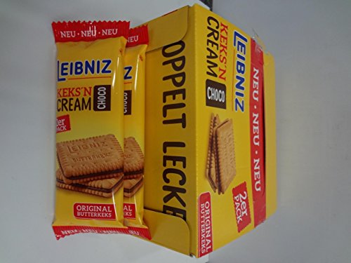 Leibniz Keks´n Cream Choco 18 x 2 er Pack a 38 g von Leibniz