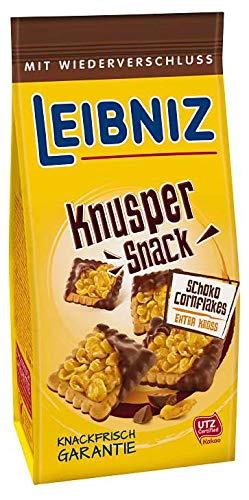 Leibniz Knusper Snack Schoko Cornflakes, 5er Pack (5 x 150g) von Leibniz