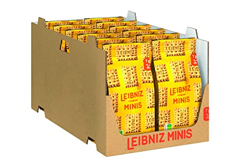 LEIBNIZ Minis Original - 12er Pack - Butterkeks im Kleinformat (12x 150 g) von The Bahlsen Family