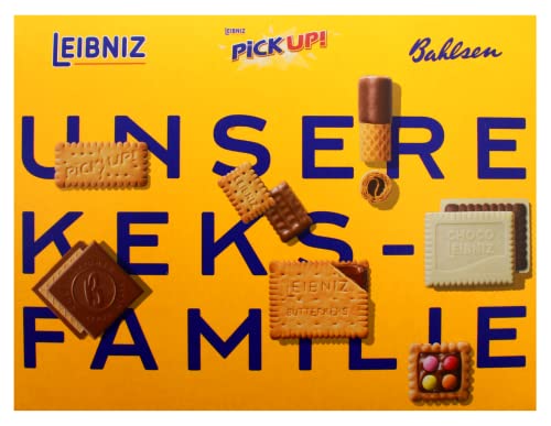 Leibniz Unsere Keksfamilie Keksmischung, 4er Pack (4 x 280g) von Leibniz