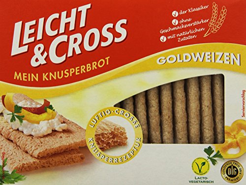 Leicht & Cross Goldweizen Knusperbrot, 125 g Leicht & Cross Goldweizen Knusperbrot, 125 g von Leicht & Cross