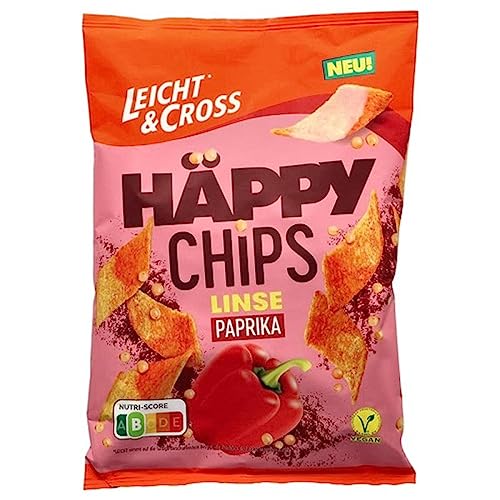 Leicht & Cross Häppy Chips Linse Paprika, 90 g von Leicht & Cross