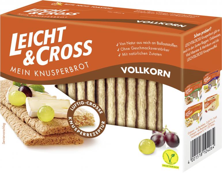 Leicht & Cross Knusperbrot Vollkorn Leicht & Cross Knusperbrot Vollkorn von Leicht & Cross