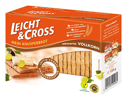 Leicht & Cross Mein Knusperbrot Vollkorn, 125 g von Leicht & Cross