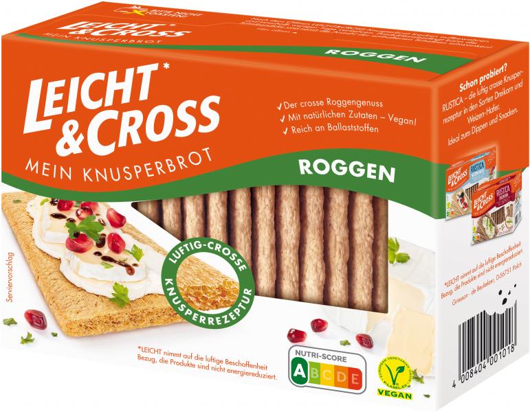 Leicht & Cross Mein Knusperbrot Roggen Leicht & Cross Mein Knusperbrot Roggen von Leicht & Cross