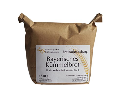 Leidenschaft-Brot - Brotbackmischung Bayerisches Kümmelbrot ca. 540 g von Leidenschaft-Brot Ernährungsberatung