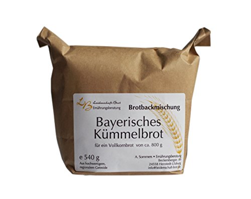 Leidenschaft-Brot - Brotbackmischung Bayerisches Kümmelbrot ca. 540 g Leidenschaft-Brot - Brotbackmischung Bayerisches Kümmelbrot ca. 540 g von Leidenschaft-Brot Ernährungsberatung