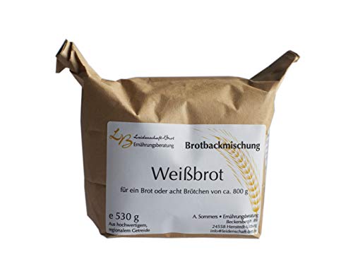 Leidenschaft-Brot - Brotbackmischung Weißbrot ca. 530 g Leidenschaft-Brot - Brotbackmischung Weißbrot ca. 530 g von Leidenschaft-Brot Ernährungsberatung
