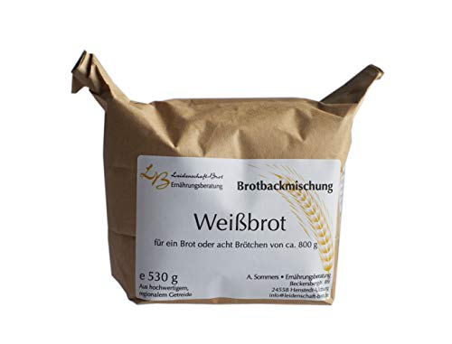 Leidenschaft-Brot - Brotbackmischung Weißbrot ca. 530 g von Leidenschaft-Brot Ernährungsberatung