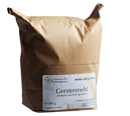 1,0 kg Gerstenmehl, vollkorn, frisch gemahlen 1,0 kg Gerstenmehl, vollkorn, frisch gemahlen von Leidenschaft-Brot