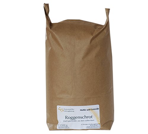 2,5 kg Roggenschrot Vollkorn aus konventionellen Anbau aus Schleswig-Holstein 2,5 kg Roggenschrot Vollkorn aus konventionellen Anbau aus Schleswig-Holstein von Leidenschaft-Brot