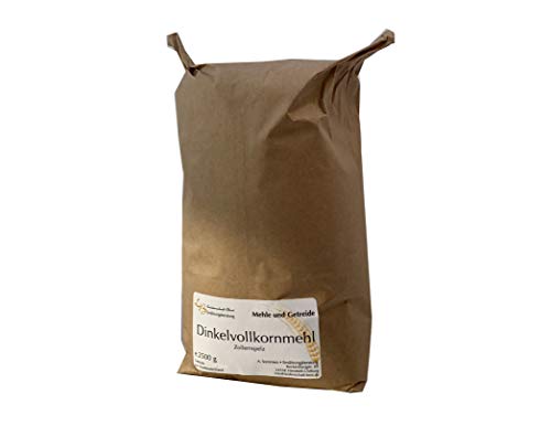 2500 g Dinkelvollkornmehl Sorte Zollernspelz 2500 g Dinkelvollkornmehl Sorte Zollernspelz von Leidenschaft-Brot