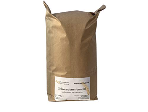 2500 g Emmervollkornmehl, Schwarzemmer, weitestgehend entwest, frisch gemahlen 2500 g Emmervollkornmehl, Schwarzemmer, weitestgehend entwest, frisch gemahlen von Leidenschaft-Brot