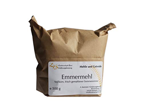 Emmermehl Vollkorn 500 g Emmermehl Vollkorn 500 g von Leidenschaft-Brot