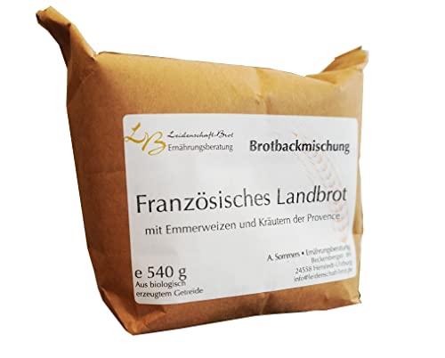 Französisches Landbrot Brotbackmischung Französisches Landbrot Brotbackmischung von Leidenschaft-Brot