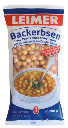 Leimer Backerbsen, 2er Pack (2 x 200 g Beutel) von Leimer