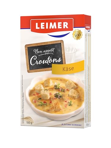 Leimer Croutons Käse, 10er Pack (10 x 100 g) von Leimer
