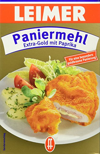 Leimer Paniermehl Extra Gold, 10er Pack (10 x 200 g) von Leimer