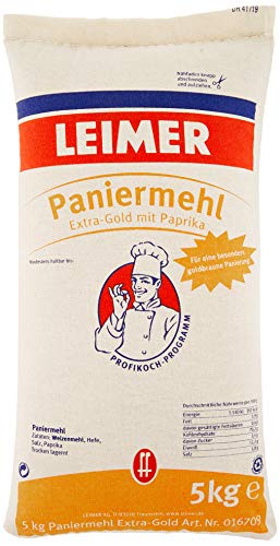 Leimer Paniermehl Extra Gold, 5000 g, 016709 von Leimer