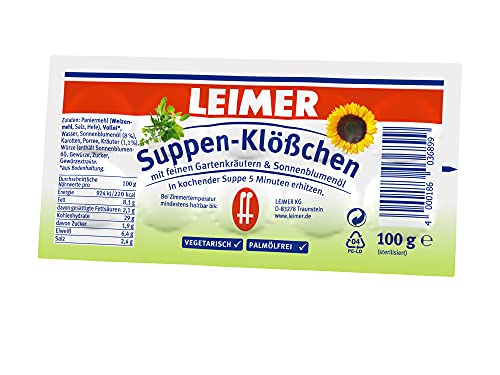 Leimer Suppen-Klößchen, 100 g von Leimer