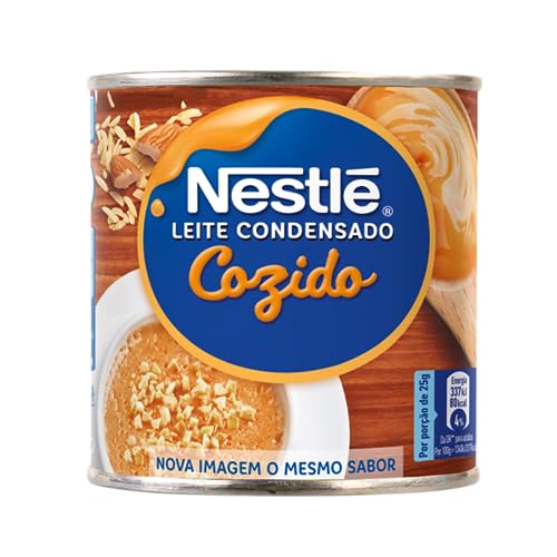 Leite Condensado Cozido NESTLÉ -- Gezuckerte und gekochte Kondensmilch, Dose 397g von Leite Condensado Cozido