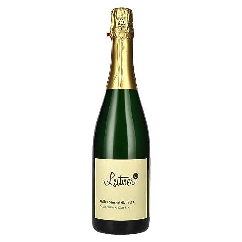 Leitner gelber Muskateller Sekt Champagner (1 x 0.75 l) von Leitner