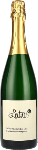 Leitner gelber Muskateller Sekt Champagner (1 x 0.75 l) von Leitner