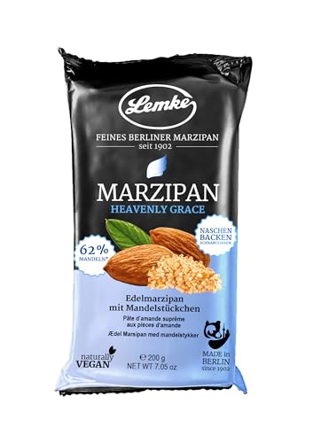 Lemke Marzipan/Backmarzipan - Heavenly Grace - Edelmarzipan mit Mandelstückchen von Lemke - Feines Berliner Marzipan seit 1902